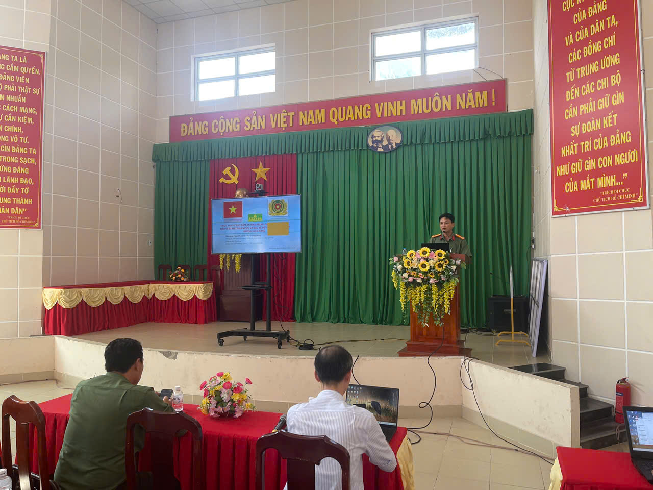 Xã Vĩnh Xuân tổ chức tập huấn an toàn thông tin, an ninh mạng năm 2026