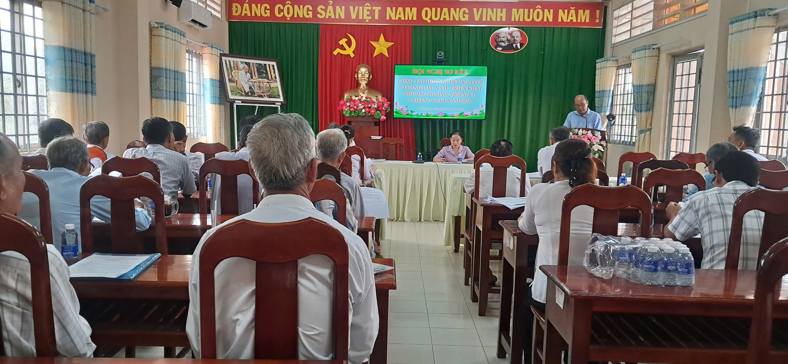Vĩnh Xuân: Hội Người cao tuổi sơ kết công tác 6 tháng đầu năm 2026