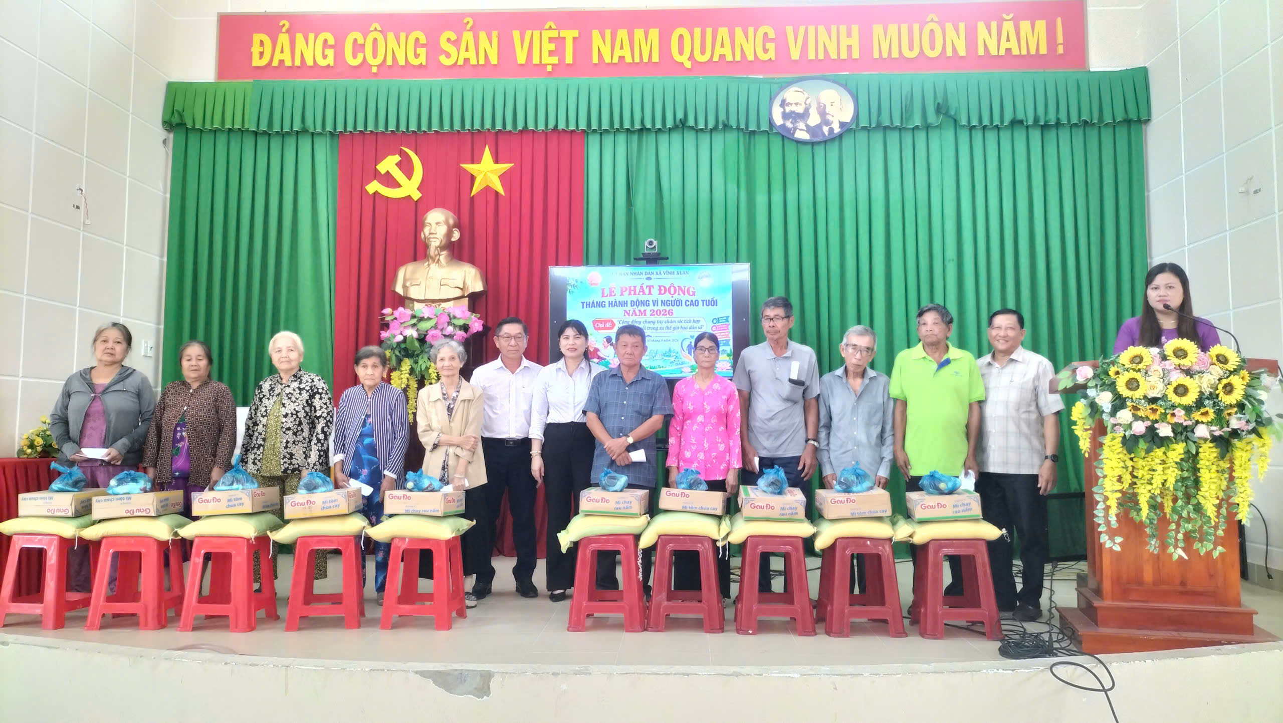 Vĩnh Xuân phát động Tháng hành động vì Người cao tuổi năm 2026
