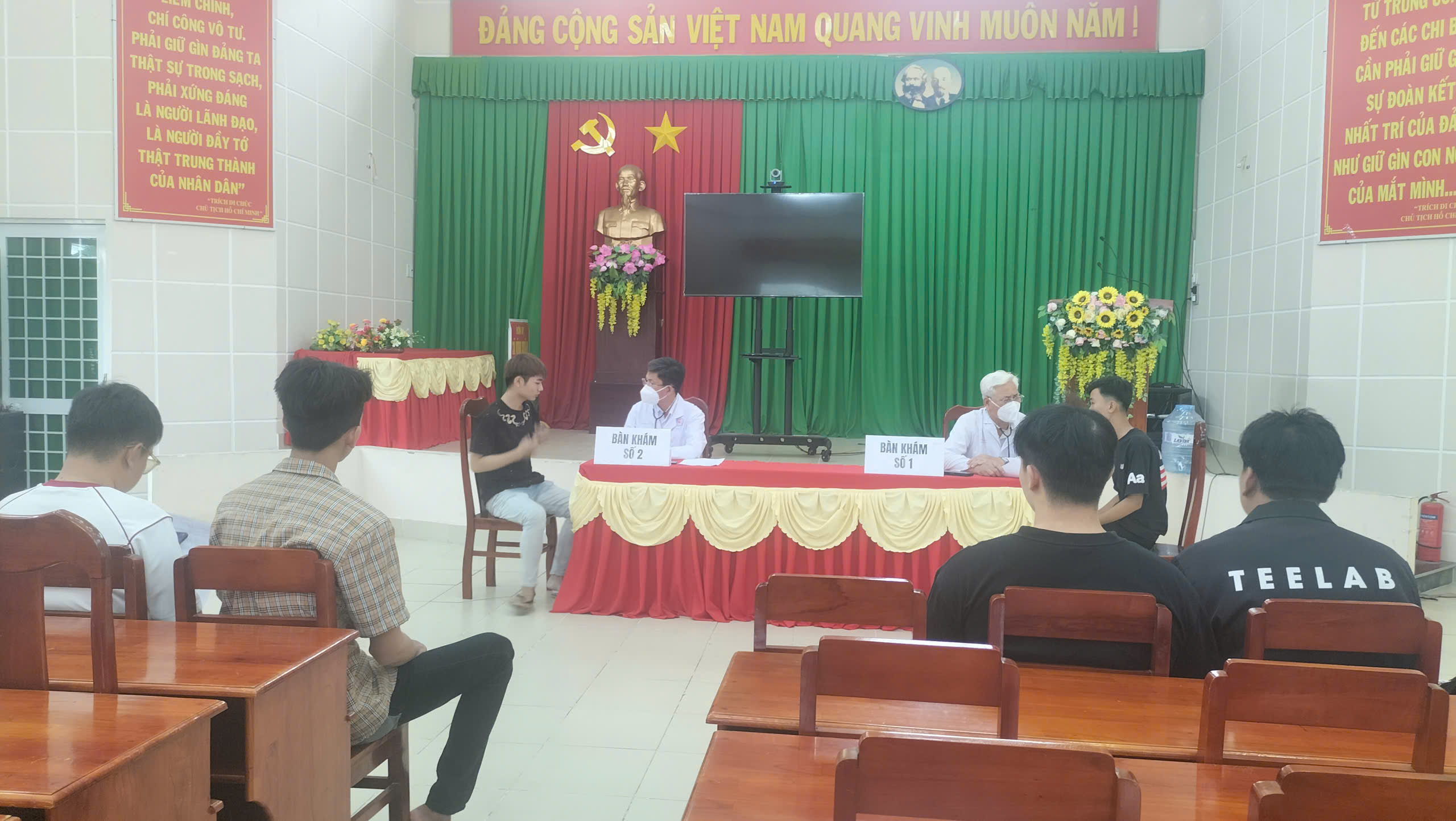 Vĩnh Xuân tổ chức sơ tuyển sức khỏe nghĩa vụ quân sự năm 2027