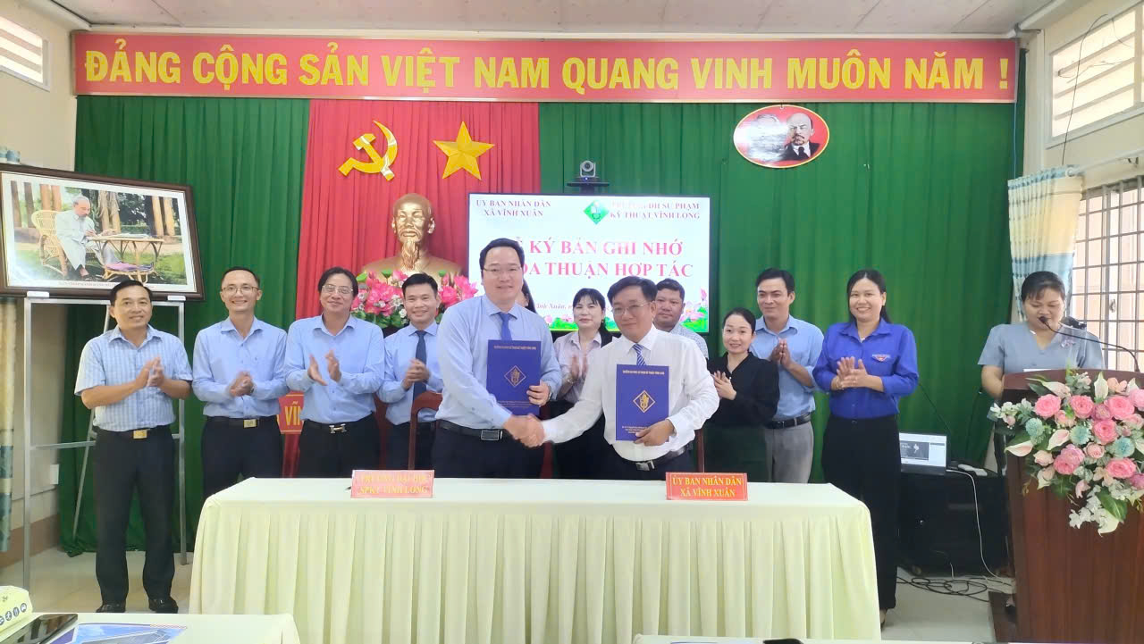 Vĩnh Xuân ký kết hợp tác, đẩy mạnh chuyển đổi số